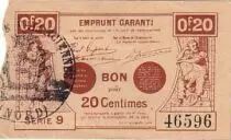 Frankreich 20 cent. Valenciennes