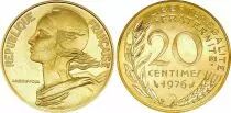Frankreich 20 Centimes Marian - 1976 - UNC
