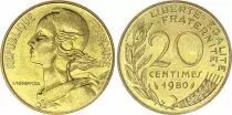 Frankreich 20 Centimes Marian - 1989 - UNC