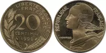 Frankreich 20 Centimes Marianne - 1996 Proof