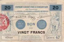 Frankreich 20 F Valenciennes