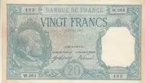 Frankreich 20 Francs - Bayard - 25-08-1916 - Serial W.364