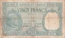 Frankreich 20 Francs - Bayard - 25-10-1918 - Serial F.5665 - P.74