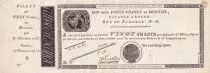 Frankreich 20 Francs - Caisse d\'&eacute;change des Monnaies Rouen - An 12 - not issued