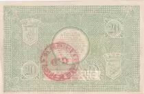 Frankreich 20 francs - City of Lille - 11-04-1917 - S&eacute;rie N52 231