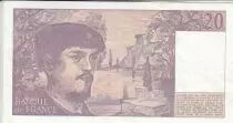 Frankreich 20 Francs - Debussy  - 1982 - Serial Q.009