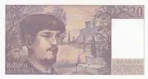 Frankreich 20 Francs - Debussy  - 1987 - Serial C.020