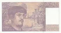 Frankreich 20 Francs - Debussy  - 1992 - Serial T.036