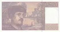 Frankreich 20 Francs - Debussy  - 1993 - Serial E.046