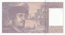 Frankreich 20 Francs - Debussy  - 1993 - Serial G.045 - Faute