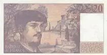 Frankreich 20 Francs - Debussy - 1981 - Serial A.007