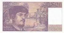 Frankreich 20 Francs - Debussy - 1981 - Serial W.007 - P.151