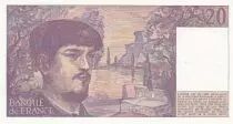 Frankreich 20 Francs - Debussy - 1983 - Serial 0.012