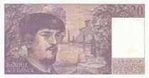 Frankreich 20 Francs - Debussy - 1983 - Serial F.010