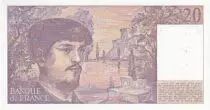 Frankreich 20 Francs - Debussy - 1987 - Serial A.019 - P.151