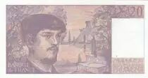 Frankreich 20 Francs - Debussy - 1987 - Serial A.022
