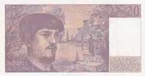 Frankreich 20 Francs - Debussy - 1987 - Serial D.020