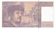 Frankreich 20 Francs - Debussy - 1987 - Serial X.019