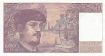 Frankreich 20 Francs - Debussy - 1987 - Series N.022
