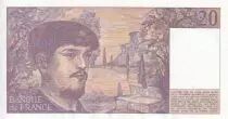 Frankreich 20 Francs - Debussy - 1989 - Serial E.024 - P.151
