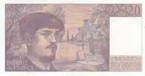 Frankreich 20 Francs - Debussy - 1989 - Serial S.025