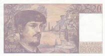 Frankreich 20 Francs - Debussy - 1989 - Series C.024