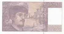 Frankreich 20 Francs - Debussy - 1990 - Serial D.028 - Faute