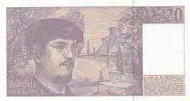 Frankreich 20 Francs - Debussy - 1992 - Serial A.035