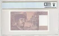 Frankreich 20 Francs - Debussy - 1992 - Serial X.036 - PCGS 67 PPQ