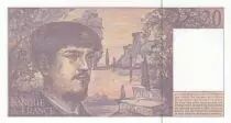 Frankreich 20 Francs - Debussy - 1995 - Serial K.047