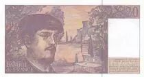 Frankreich 20 Francs - Debussy - 1997 - Serial G.059