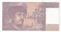 Frankreich 20 Francs - Debussy - 1997 - Serial N.060 - Faute
