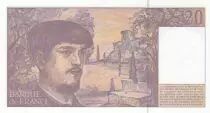 Frankreich 20 Francs - Debussy - 1997 - Serial W.063