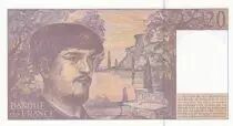 Frankreich 20 Francs - Debussy - 1997 - Serial W.063