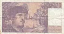Frankreich 20 Francs - Debussy - Serial J.064 - 1997 - UNC - P.151