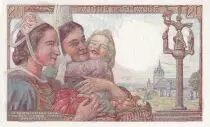 Frankreich 20 Francs - Fisher - 24-09-1942 - Serial A.42 - P.100