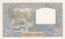 Frankreich 20 Francs - Science and Industry - 07-12-1939 - Serial R.140