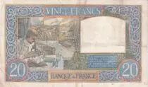 Frankreich 20 Francs - Science and industry - 08-01-1942 - Serial A.7181
