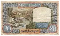 Frankreich 20 Francs - Science and industry - 08-01-1942 - Serial C.7073 - P.92