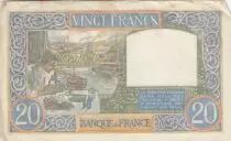 Frankreich 20 Francs - Science and work - 30-10-1941 - Serial Y.6198