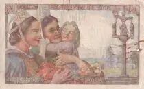 Frankreich 20 Francs - Sheperd - 07-10-1943 - Serial K.100 - VF+ - P.100c