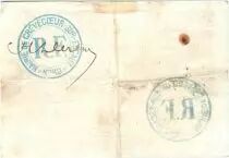 Frankreich 20 Francs Crevecoeur-Sur-L&acute;escaut City - 1915