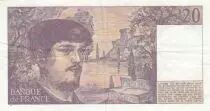 Frankreich 20 Francs Debussy - 1980 - Serial C.003