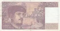 Frankreich 20 Francs Debussy - 1981 - Serial G.007