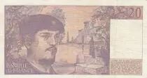 Frankreich 20 Francs Debussy - 1981 - Serial S.008