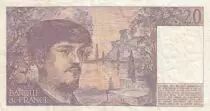 Frankreich 20 Francs Debussy - 1983 - Serial D.011
