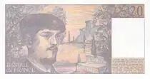 Frankreich 20 Francs Debussy - 1986 Serial E.016 - UNC