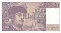 Frankreich 20 Francs Debussy - 1987 - Serial X.021