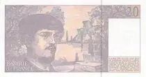 Frankreich 20 Francs Debussy - 1993 Serial E.046 - aUNC