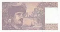 Frankreich 20 Francs Debussy - 1993 Serial Y.044 - UNC
